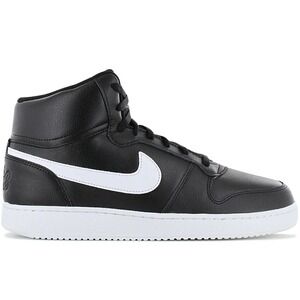 Nike Ebernon Mid Men's Size 10.5 Sneakers Black Shoes AQ1773-002